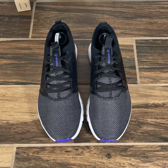 Reebok Print Athlux Shatr Womens Size 10 Running Shoes Black Athletic Sneaker - Picture 11 of 12